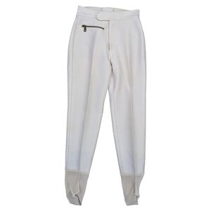 Bogner USA Women's Ivory Wool Blend Ski Snow Pants Size 6